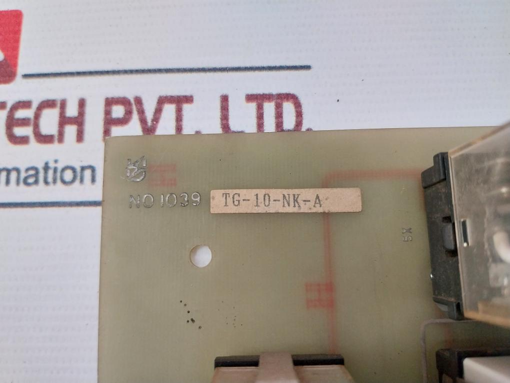 Uzushio Electric TG-10-NK-A Relay Board 24VDC