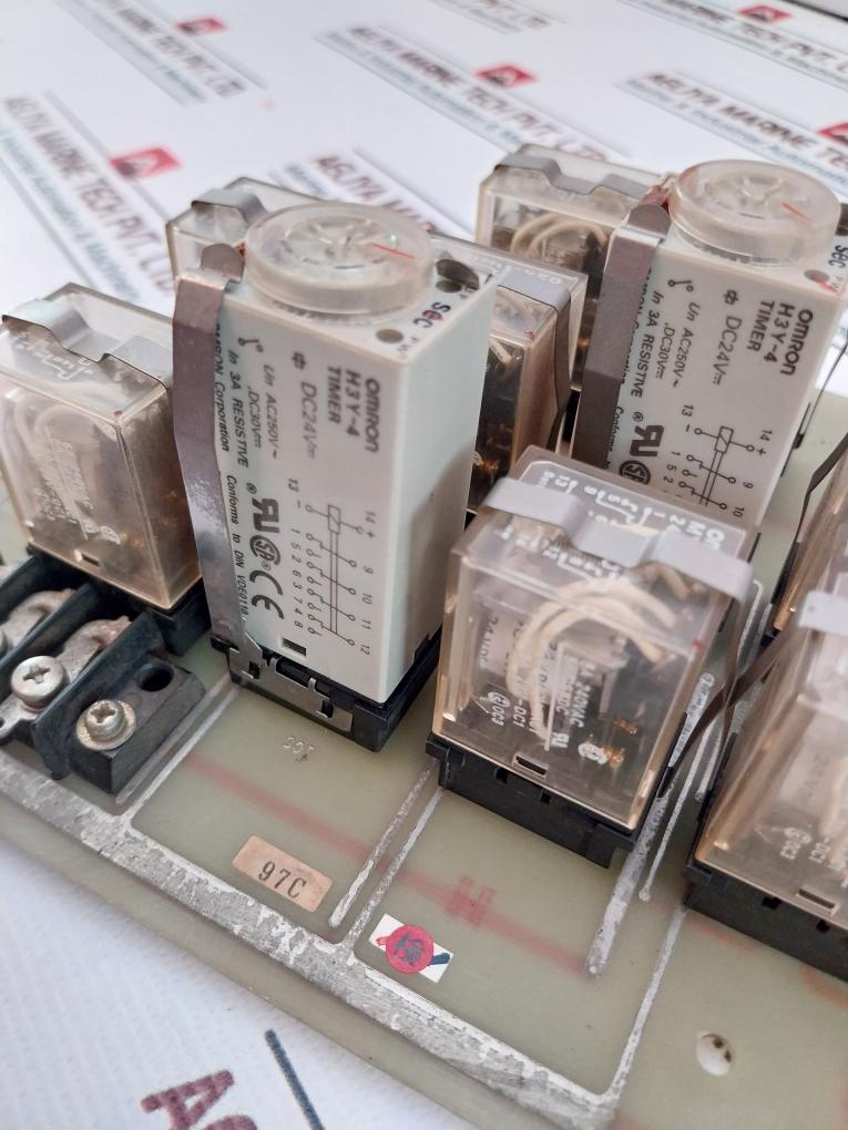 Uzushio Electric TG-10-NK-A Relay Board 24VDC