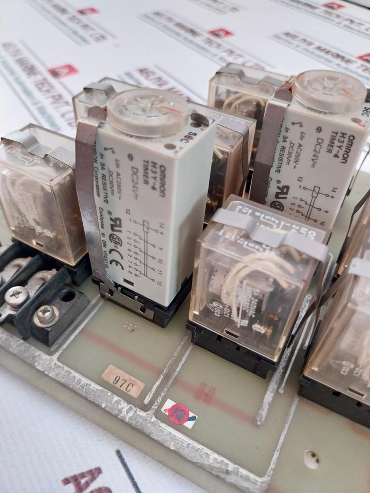 Uzushio Electric TG-10-NK-A Relay Board 24VDC