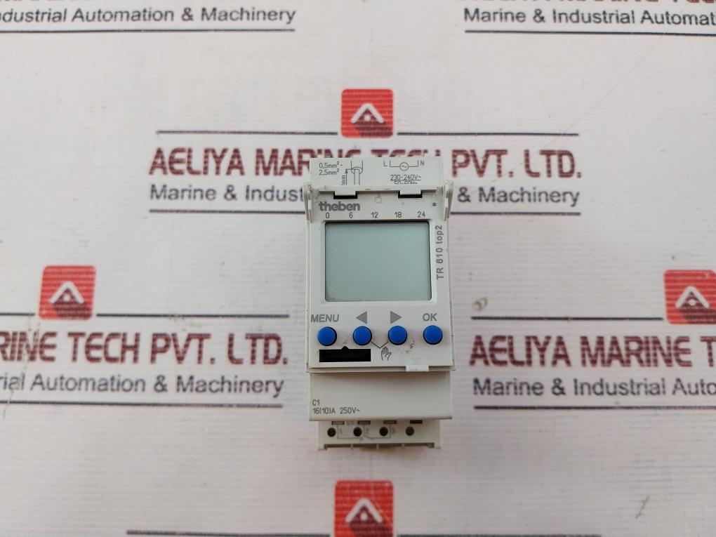 Theben Tr 610 Top2 Digital Time Switch 230-240V 50-60Hz