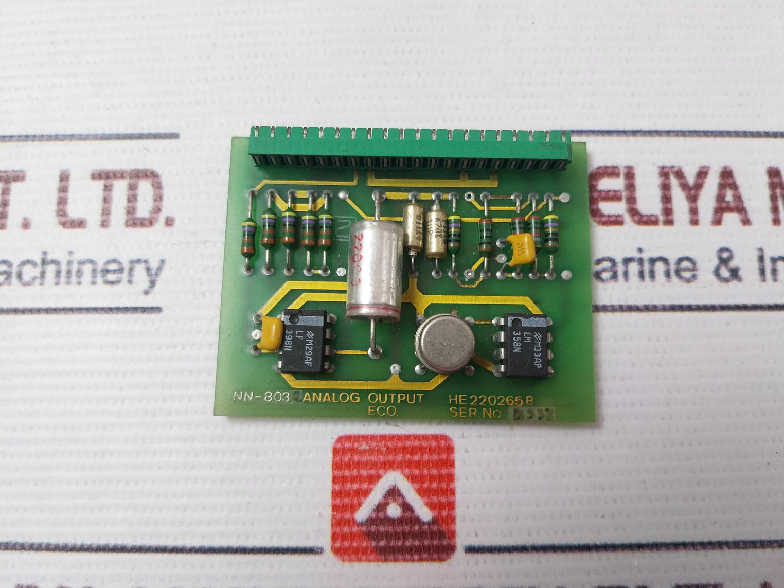 Norcontrol Nn-8032 Analog Output Adaptor He220265B