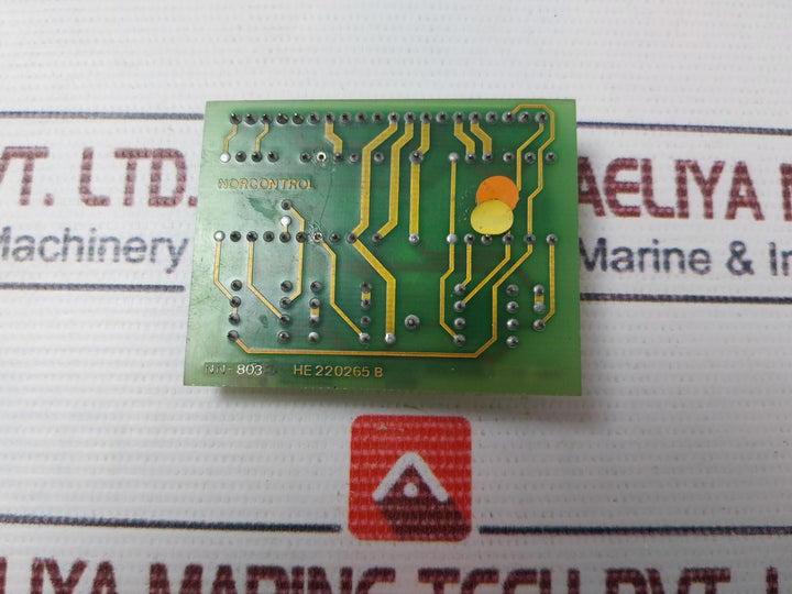 Norcontrol Nn-8032 Analog Output Adaptor He220265B