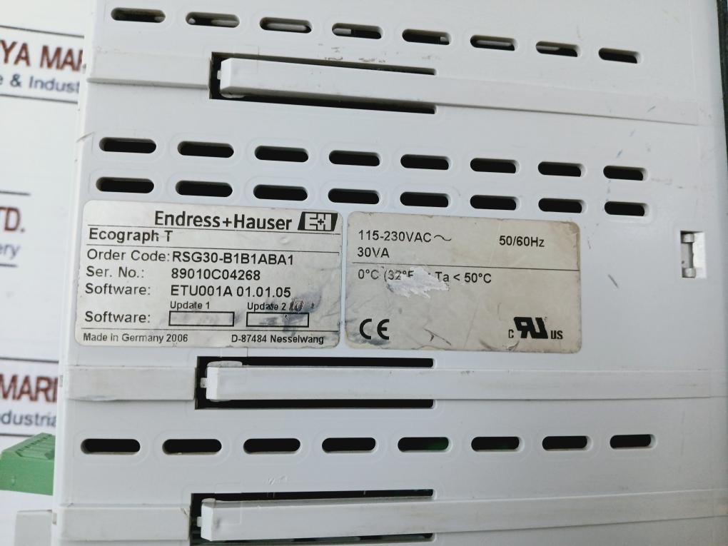 Endress+Hauser Rsg30-b1B1Aba1 Pressure Switch
