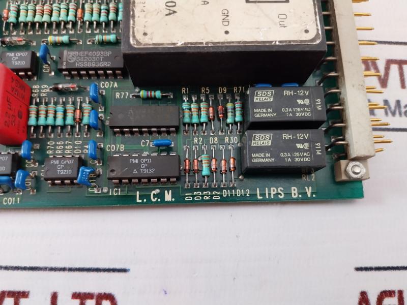 Lips Bv Lcm 800.0515.X A Printed Circuit Board