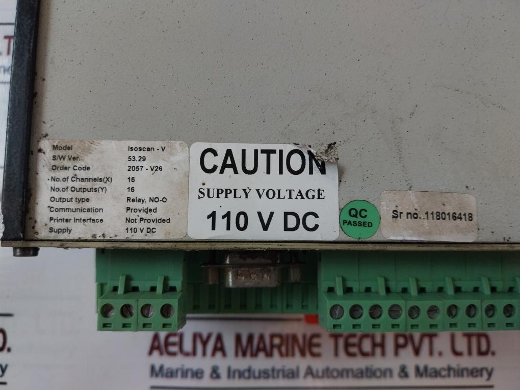 Radix Isoscan-v 16-channel Scanner 110V