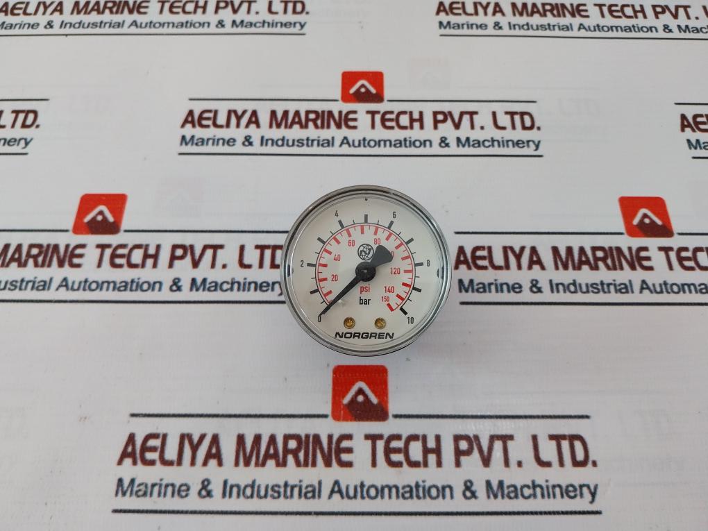 Norgren 18-013-013 Pressure Gauge 0-150 Psi