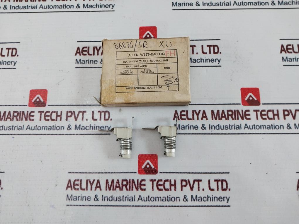 Allen West 4195070 Heaters For Olspr Overload Unit