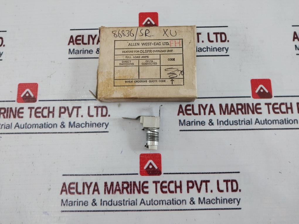 Allen West 4195070 Heaters For Olspr Overload Unit