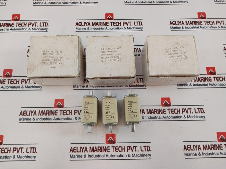 E.I.A Nt00 Nh00 Fuselink 25A 500V~120Ka