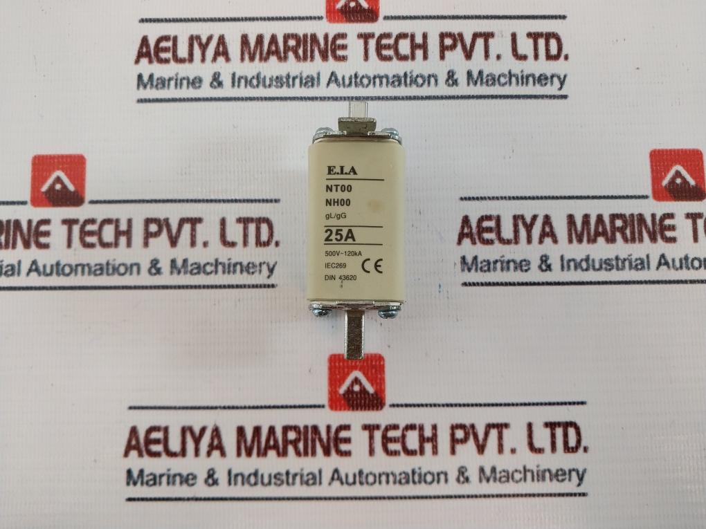 E.I.A Nt00 Nh00 Fuselink 25A 500V~120Ka