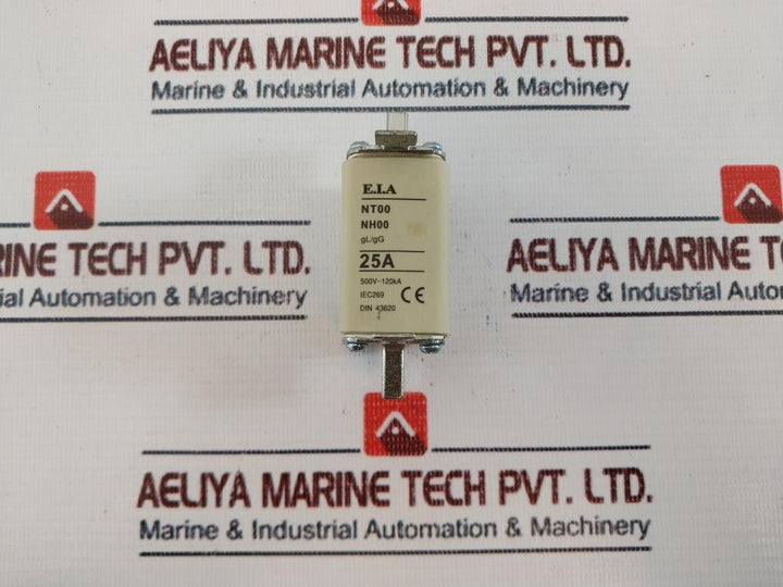 E.I.A Nt00 Nh00 Fuselink 25A 500V~120Ka