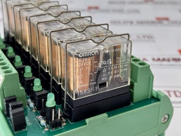 Phoenix Contact Pc24d08-cob Relay Board Card-h 5792276