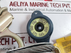 Dbi Sala 1240706 Shock-absorbing Cable Lanyard Snap Hook Anchor And Harness Connector 6Ft Length