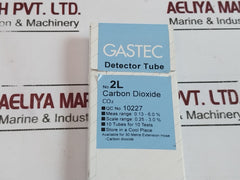 Gastec 2L Carbon Dioxide Detector Tube Measuring Range 0.13-6.0 Scale Range: 0.25-3.0 Gastec