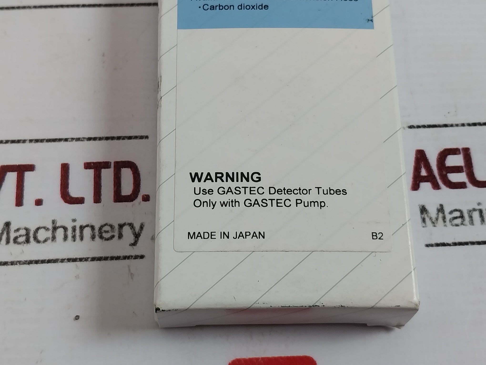 Gastec 2L Carbon Dioxide Detector Tube Measuring Range 0.13-6.0 Scale Range: 0.25-3.0 Gastec