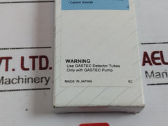 Gastec 2L Carbon Dioxide Detector Tube Measuring Range 0.13-6.0 Scale Range: 0.25-3.0 Gastec