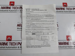 Gastec 2L Carbon Dioxide Detector Tube Measuring Range 0.13-6.0 Scale Range: 0.25-3.0 Gastec