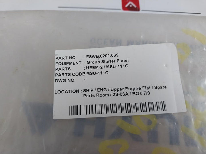 HYUNDAI MSU-111C Motor Auto Control Unit HEEM-2 - Aeliya Marine Tech