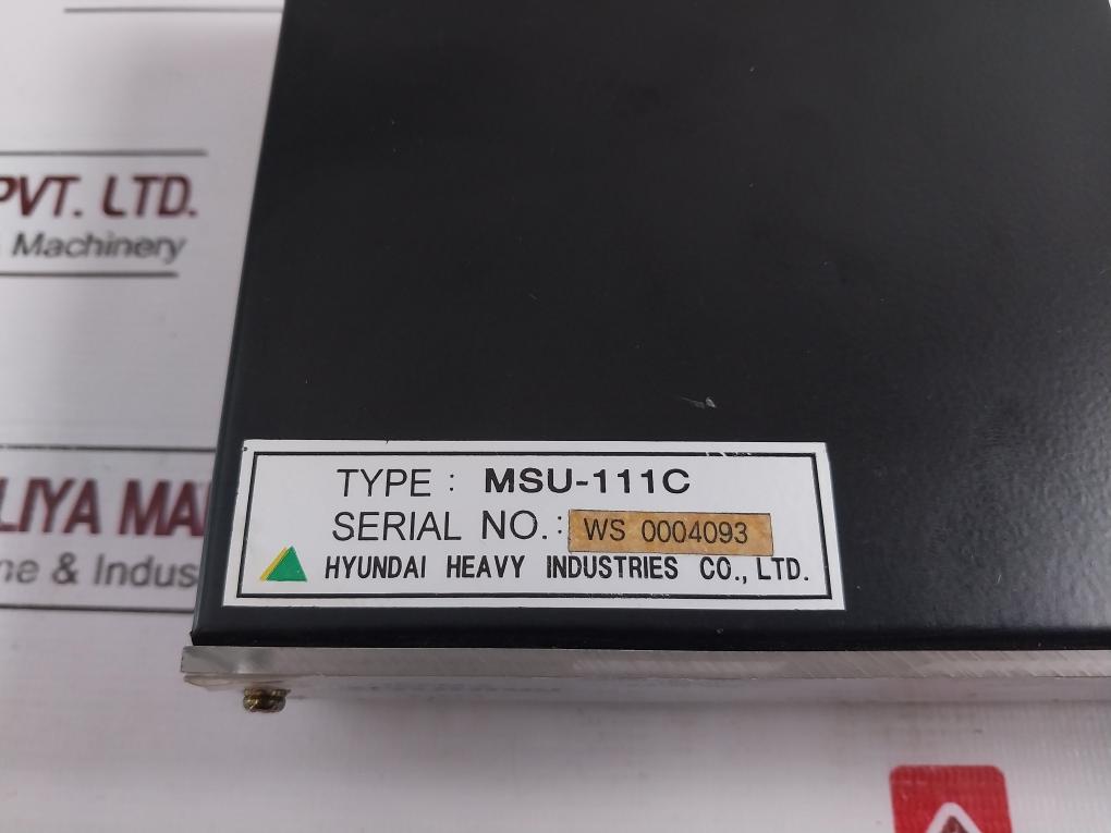 HYUNDAI MSU-111C Motor Auto Control Unit HEEM-2 - Aeliya Marine Tech