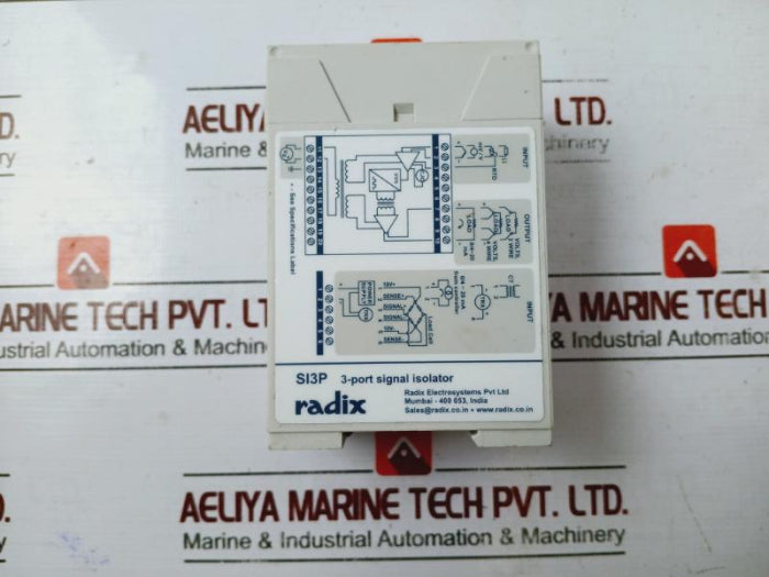 Radix Si3P 3-port Signal Isolator Pt100, 0 To 10V Dc 2115-v19