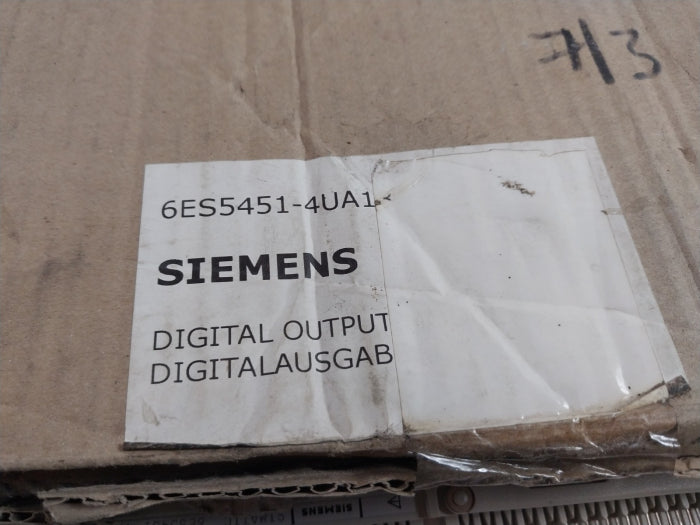Siemens Simatic 6Es5451-4Ua13 Digital Output Module Ewk-x20, C0 924284