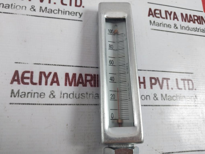 Dongsung 0-100 C Temperature Gauge, 2/1 Bsp Connection No: 34