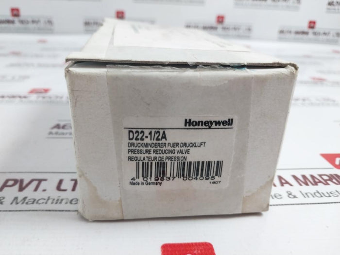Honeywell D22-1/2A Pressure Reducing Valve 1/2", 634439, 707432