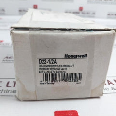 Honeywell D22-1/2A Pressure Reducing Valve 1/2", 634439, 707432