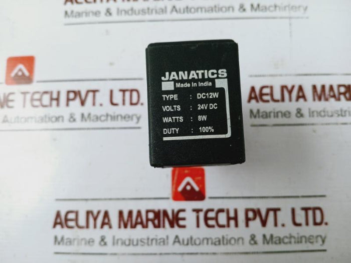 Janatics Dc12W Solenoid Valve Coil Pneumatic 24Vdc