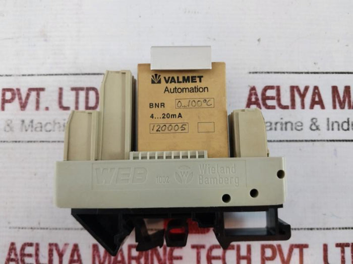 Valmet Automation Bnr 120005 Temperature Transmitter 4-20Ma