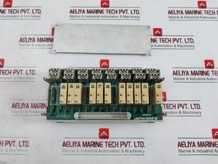 Lyngso-valmet Marine Atb16-4 16 Channel Relay Card Controller Board Module