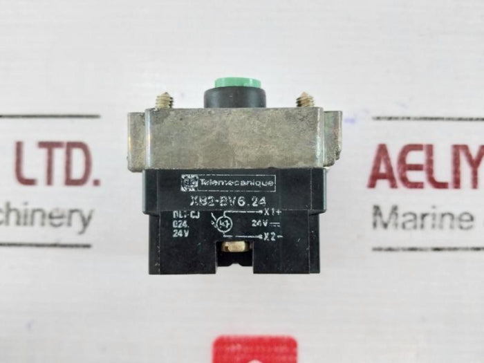 Telemecanique Xb2-bv6.24 Body For Pilot Light 120V Xb2.Bv7528