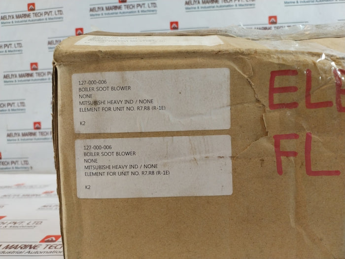 Mitsubishi R7,R8 (R-1E) Boiler Soot Blower Flange Element