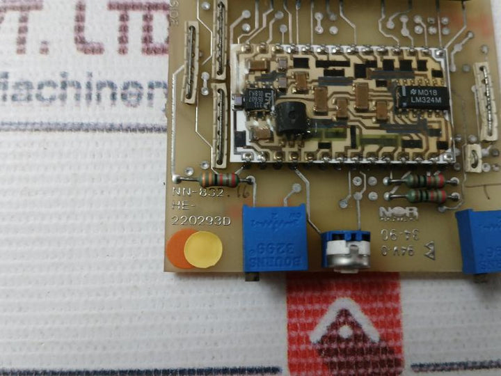 Norcontrol Automation Na 1007 Motherboard For I/O Adaptor 60-90V 94V-0