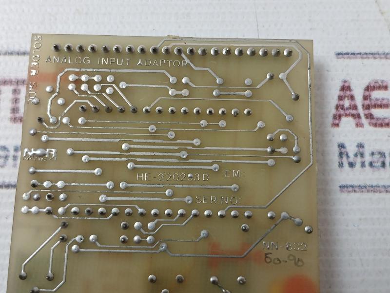 Norcontrol Automation Na 1007 Motherboard For I/O Adaptor 60-90V 94V-0