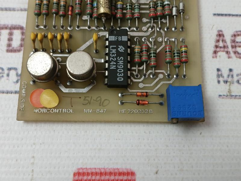 Norcontrol Automation Na 1007 Motherboard For I/O Adaptor 60-90V 94V-0