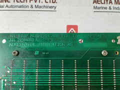 Norcontrol Automation Na 1007 Motherboard For I/O Adaptor 60-90V 94V-0