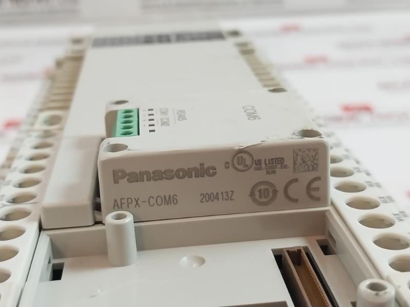 Panasonic Afpxhc60T-f Fp-xh C60T Plc Control Unit Ver 1.6 100-240V 0.65A 50/60Hz