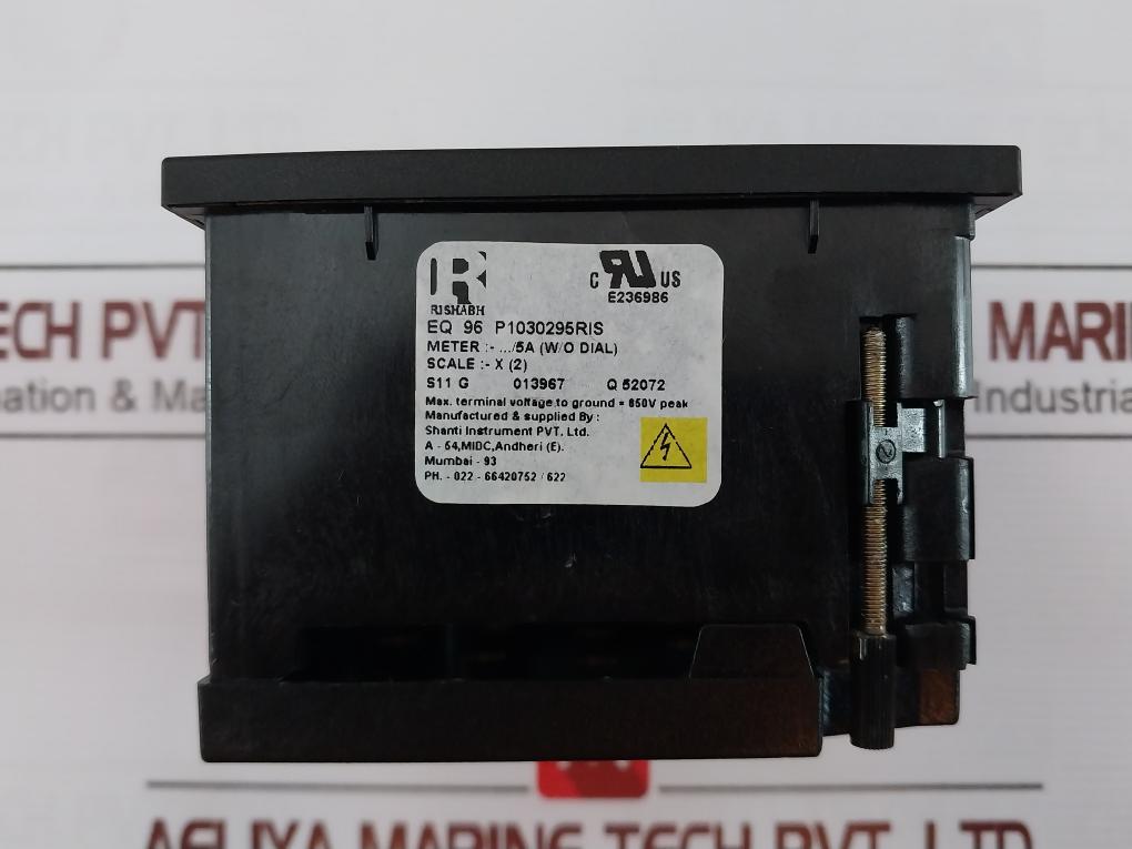 Rishabh Eq 96 Ampere Meter -50/100 A P1030295Ris E236986 Sacc-27077812