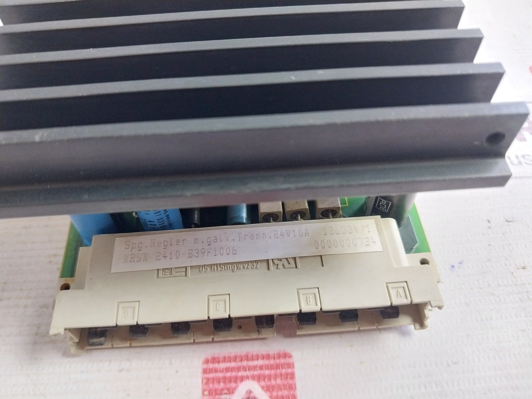 Schneider E-technik Nrsk 2410-b39F1006 Power Supply Module 24V 10A