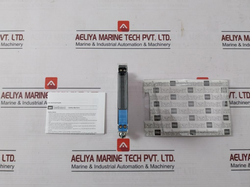 Stahl 9001/02-412-095-101 Single-channel Safety Barriers 253V 12-ga4Bo-0540X