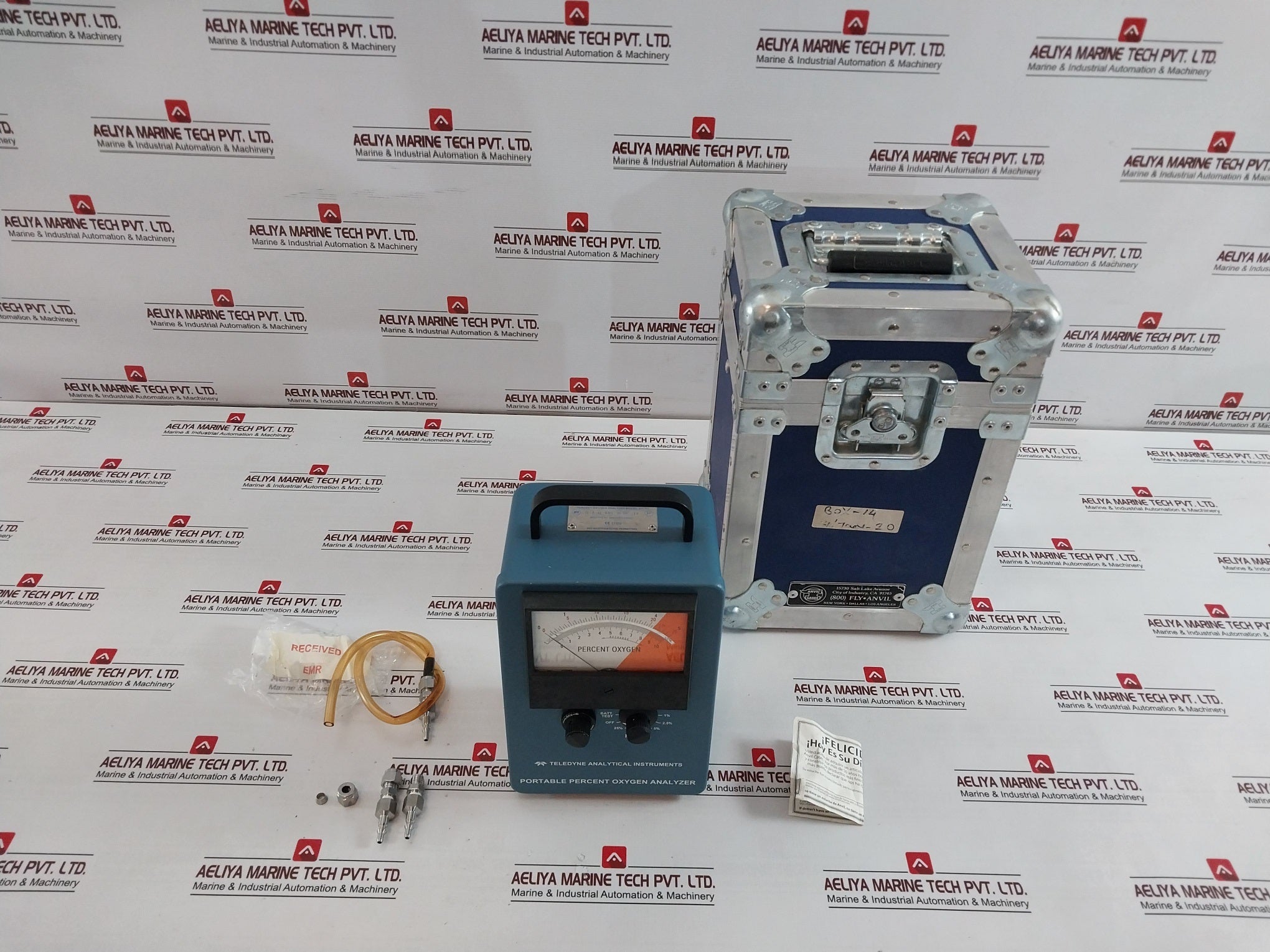 Teledyne 311Pc Portable Percent Oxygen Analyzer Set Rev 2 100–240 Vac 50/60 Hz