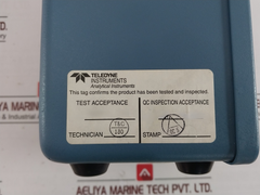 Teledyne 311Pc Portable Percent Oxygen Analyzer Set Rev 2 100–240 Vac 50/60 Hz