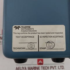 Teledyne 311Pc Portable Percent Oxygen Analyzer Set Rev 2 100–240 Vac 50/60 Hz