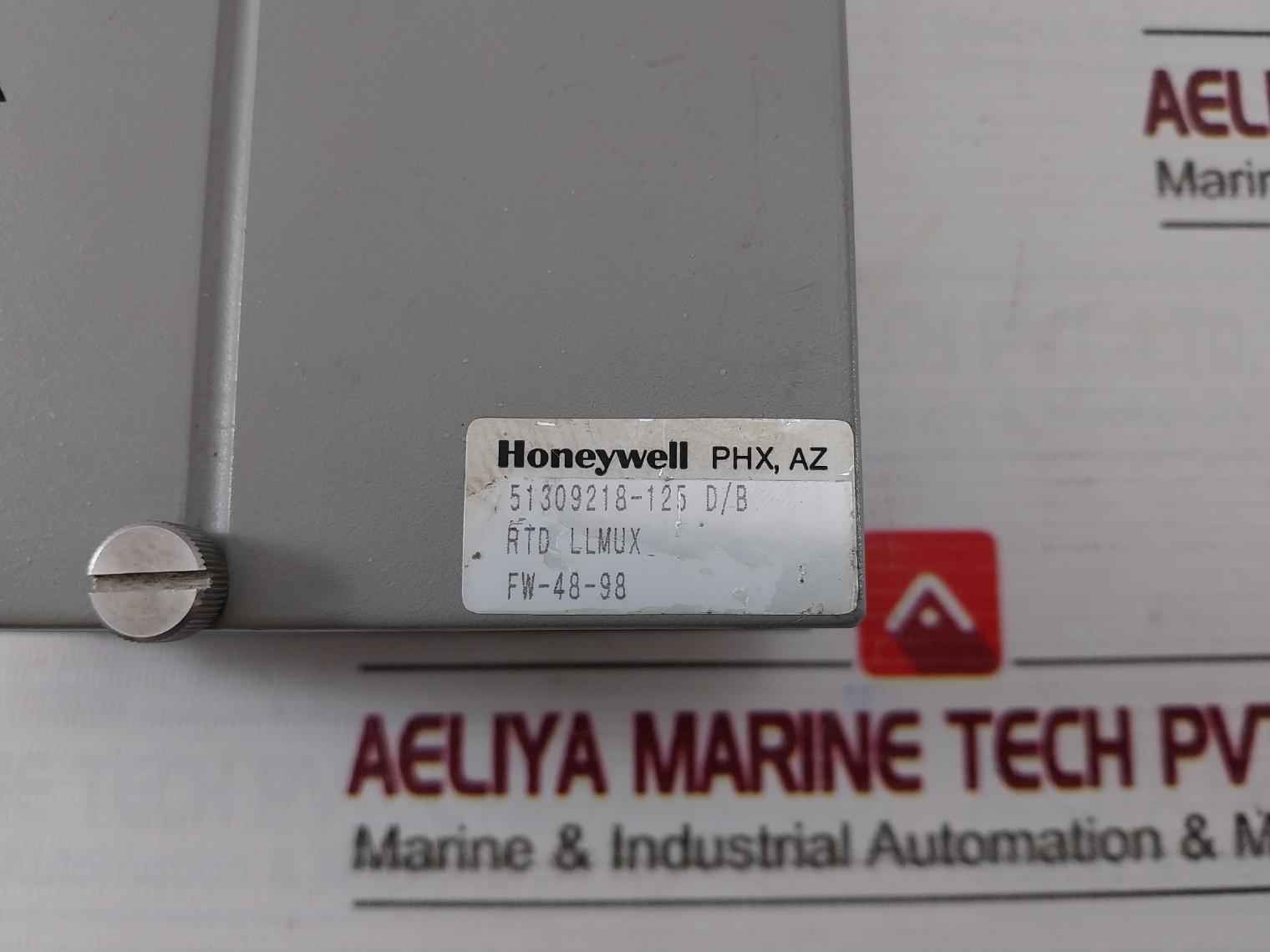 Honeywell Mu-tamr03 Rtd Low Level Analog Mux Module 51309214 Rev C 94V-0