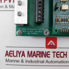 Honeywell Mu-tamr03 Rtd Low Level Analog Mux Module 51309214 Rev C 94V-0