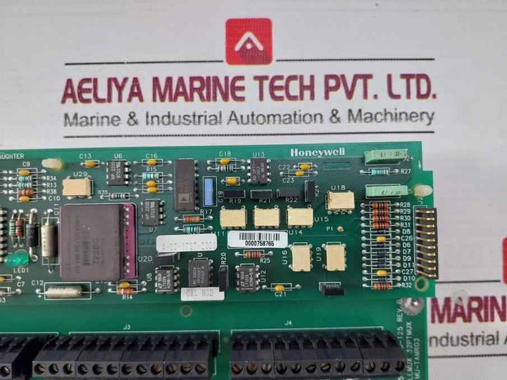 Honeywell Mu-tamr03 Rtd Low Level Analog Mux Module 51309214 Rev C 94V-0