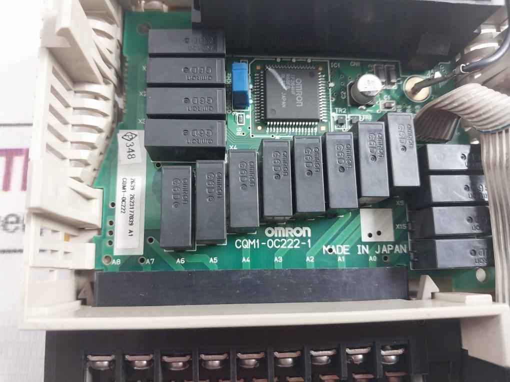 Omron Cqm1-pa203 Plc Power Supply Unit Cpu41-v1 Cqm1-oc221 100-240Vac 60Va 3.6A