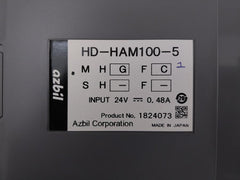Azbil Hd-ham100-5 I/O Module System With Cabling Set 24V 0.48A Has-rsl60