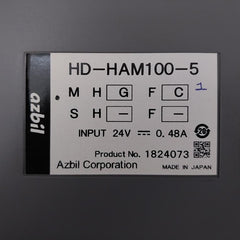 Azbil Hd-ham100-5 I/O Module System With Cabling Set 24V 0.48A Has-rsl60